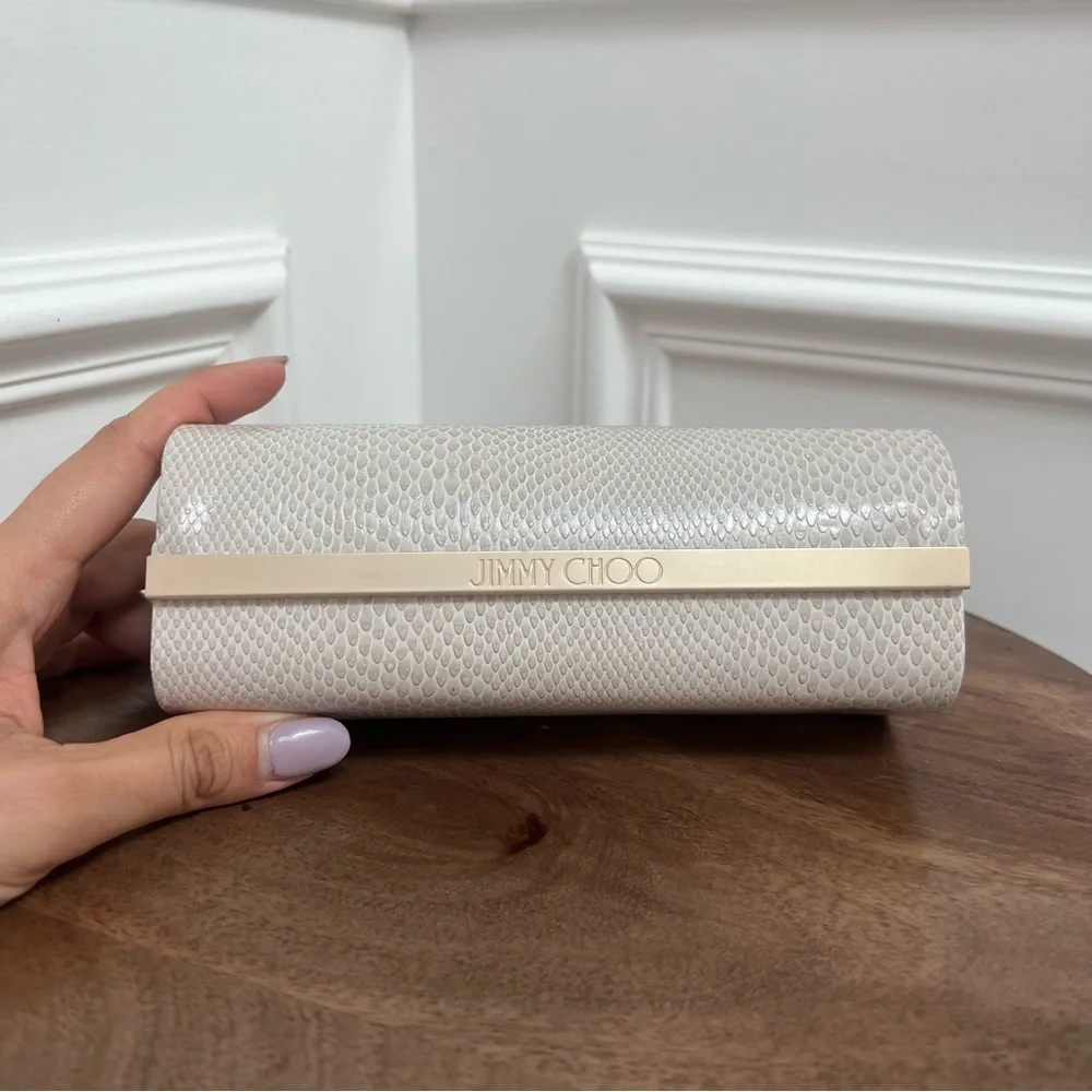 JIMMY CHOO -Sunglass Case - Picture 1 of 9